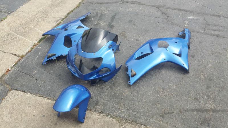 01 02 03 suzuki gsxr 600 750 front side left and right fairings oem 2001 2002 03