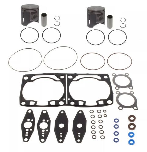 Arctic cat zr 6000 lxr spi pistons top end gasket kit std 73.80mm 2015 2016 2017