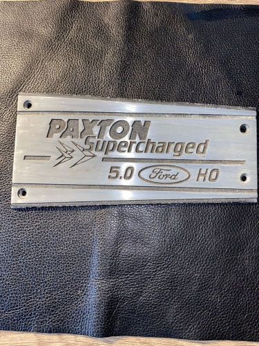 1987 to 1993 ford mustang paxton supercharged upper intake plate