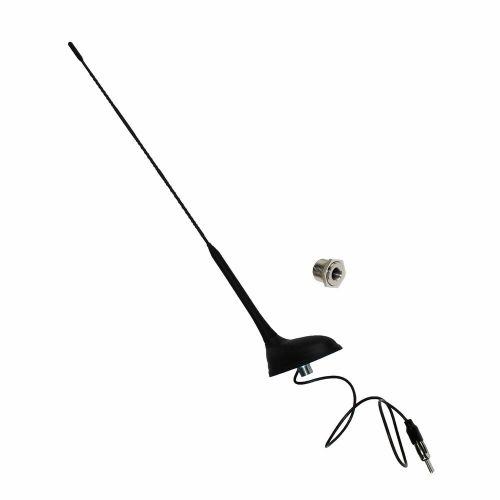 Glomex sgr50pbbk 19.3&#034; fm shark fin antenna