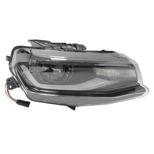 Pair set for 2016-2022 chevy camaro headlights headlamps hid/xenon led projector