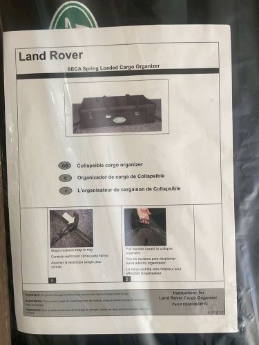 New oem land rover eea500050pvj seca spring loaded cargo organizer collapsible