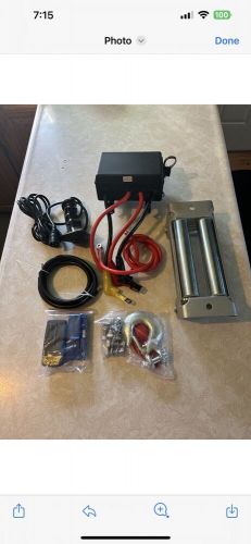 1200 lb winch control box with 12v solenoid wireless remote control