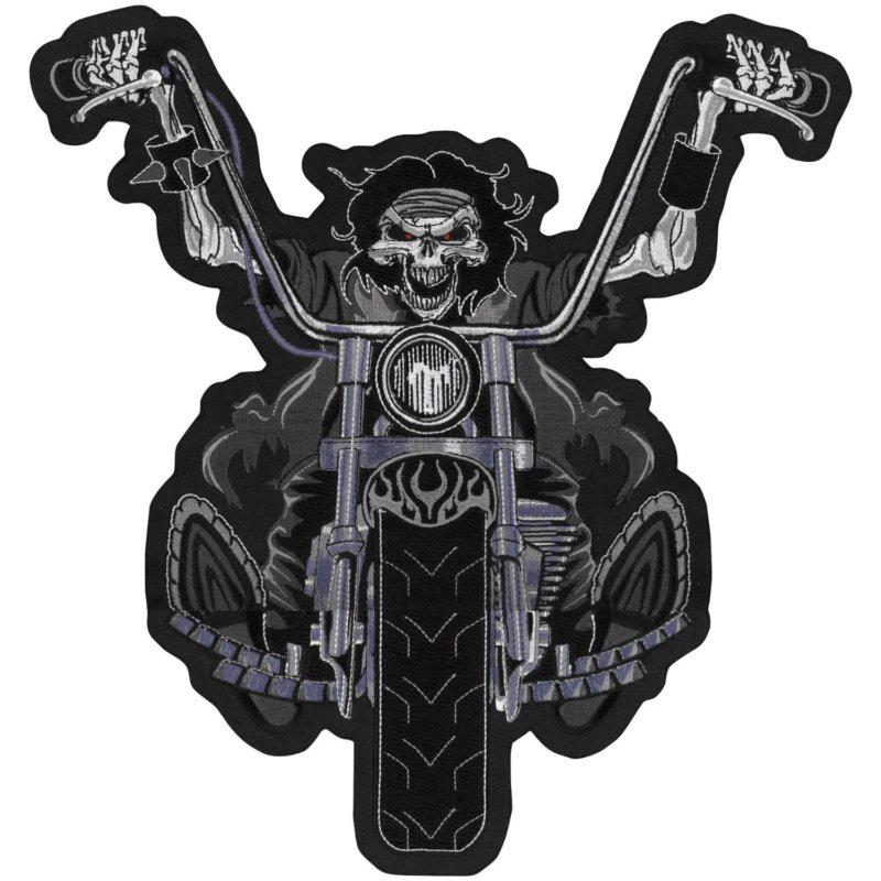 Lethal threat decals death rider patch 11x11.5 lt30050