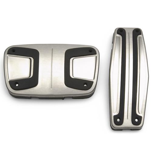 12-14 chevrolet sonic brushed stainless pedal covers for auto trans 95970280