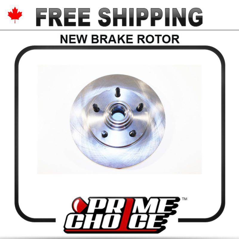 1 premium new disc brake rotor for front fits left driver / right passenger side