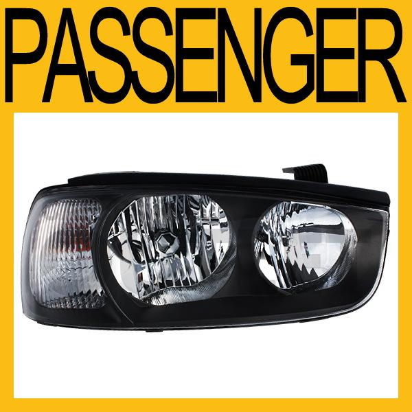 Passenger side head light lamp assembly for 01-03 hyundai elantra right new r/h