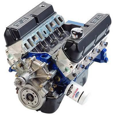 Ford racing m-6007-x302b engine assembly crate engine long block ford 302 345 hp
