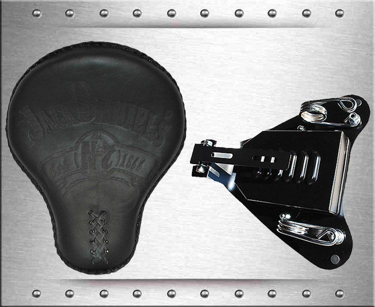 Larosa sportster 883 nightster custom jack daniel leather solo seat mount kit