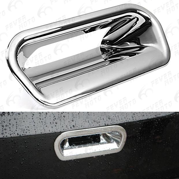 Fm triple chrome rear door tail gate handle cover trim for 2012 honda crv cr-v