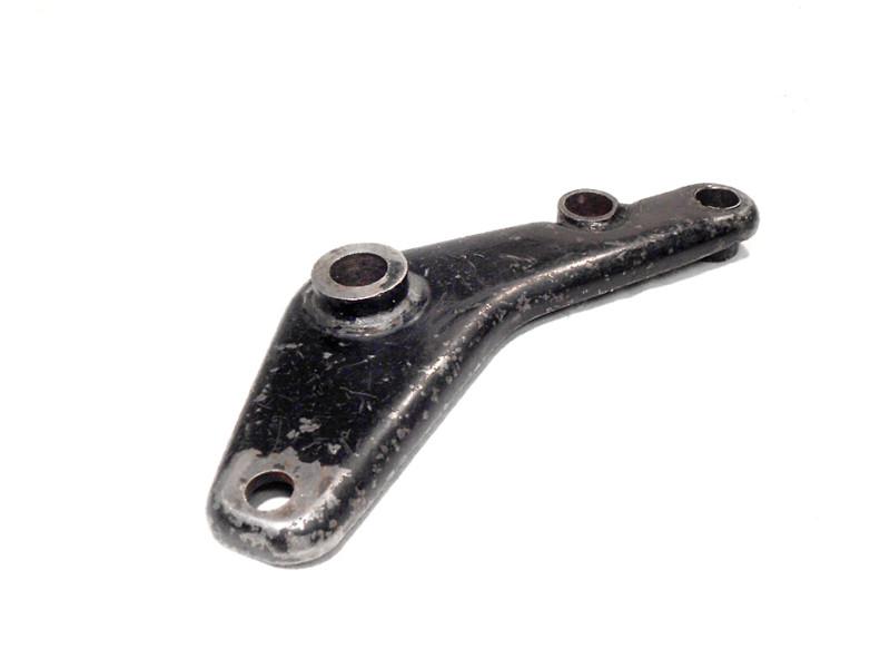 Classic shovelhead rear brake caliper bracket   (oem black, 1973-80)