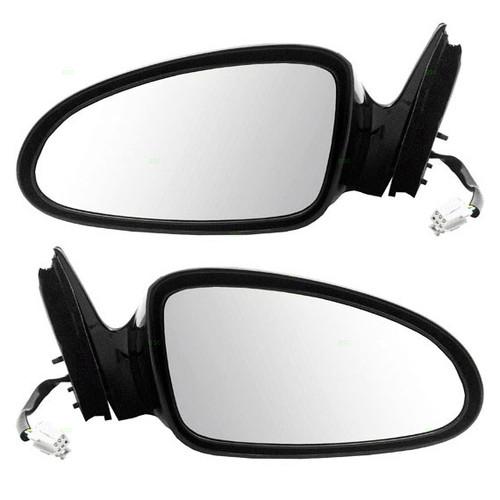 New pair set power side view mirror glass housing w/heat 00-05 chevy monte carlo