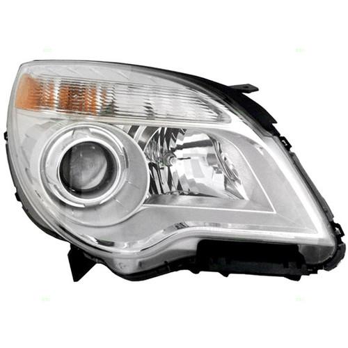 New passengers headlight headlamp lens assembly dot 10-12 chevy equinox ltz