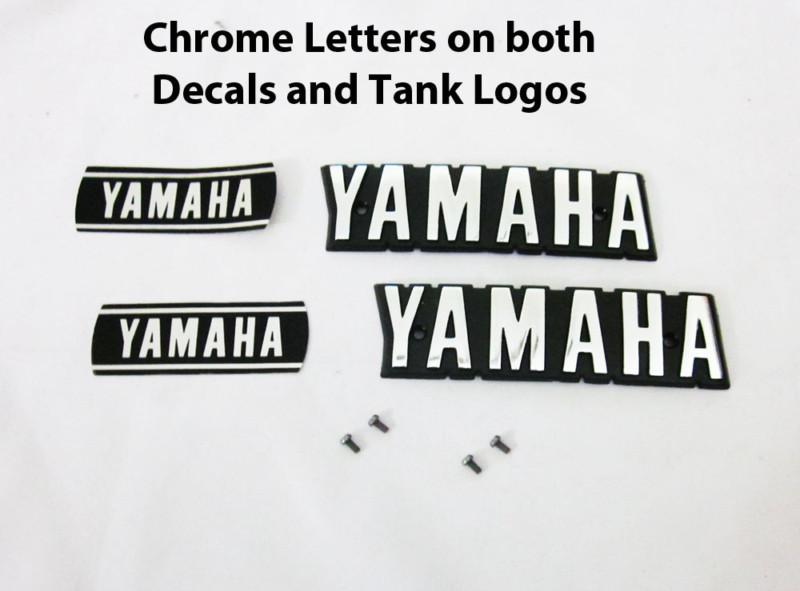 Yamaha vintage tank badge emblem