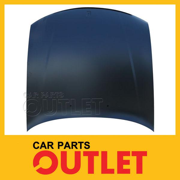 2000-2002 saturn l-series hood panel primered black steel ls lw l100 replacement