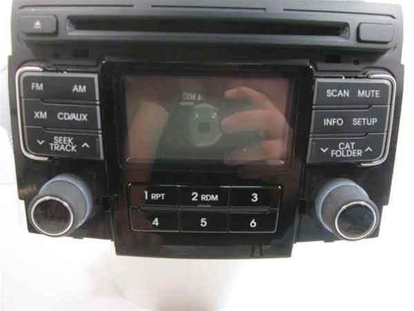 2011 hyundai sonata cd mp3 xm player radio oem lkq