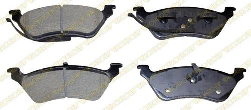 Monroe gx858 brake pad or shoe, rear-monroe prosolution ceramic brake pad