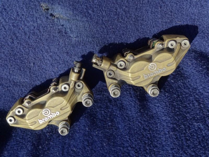 Aprilia futura rst 1000 brembo front brake calipers motorcycle