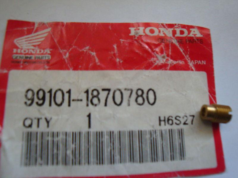 Nos honda 1983-1985 qr50 jet main 99101-1870780