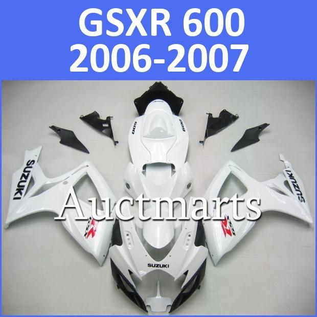 Fit suzuki gsxr 750 gsxr 600 06 07 gsx-r 2006 2007 fairing bodywork k6 g31_600 d