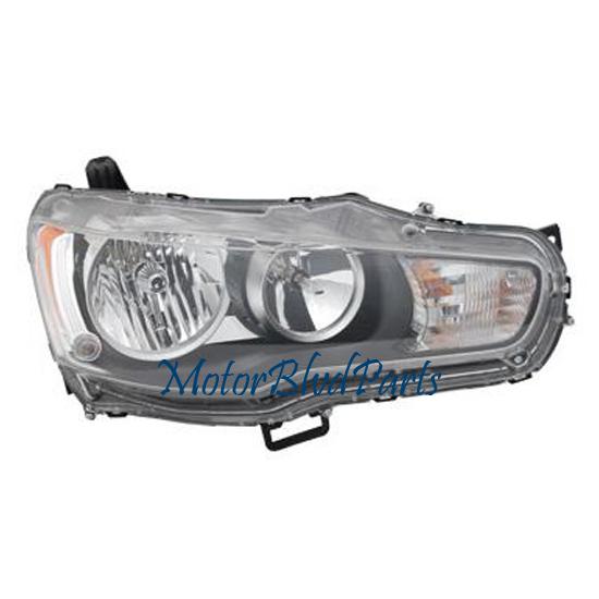 08-09 mitsubishi lancer headlight headlamp passenger rh