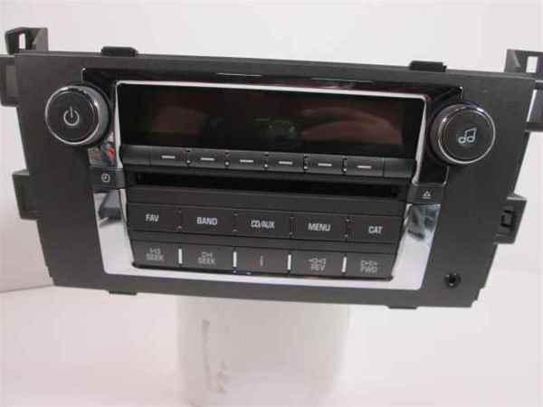 2009 cadillac dts srx cd mp3 aux player radio oem lkq