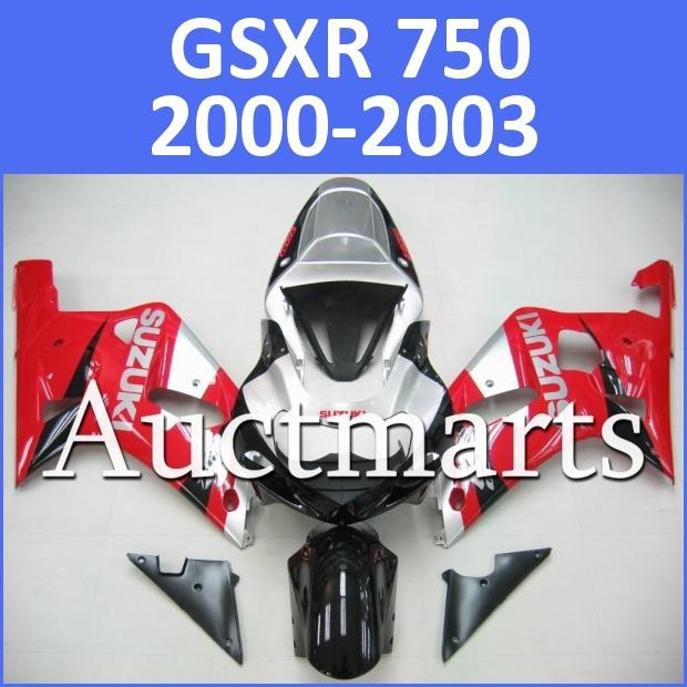 Fit suzuki 00 01 02 03 gsxr 750 gsx-r750 2000 2001 2002 2003 fairing k1 b22 d03