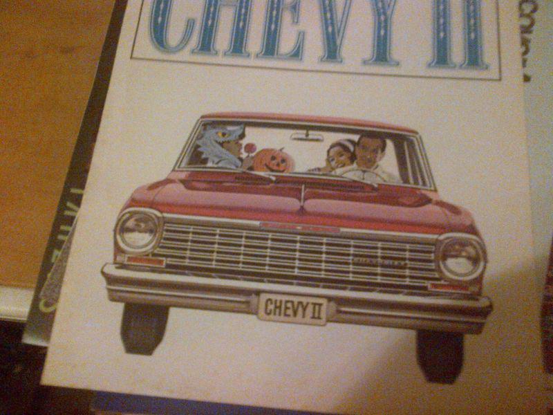 1964 chevy ii/nova      brochure        -