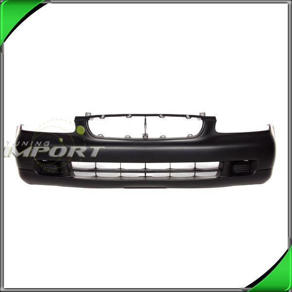 99-02 suzuki esteem front bumper fascia cover abs primed blk plastic paint-ready