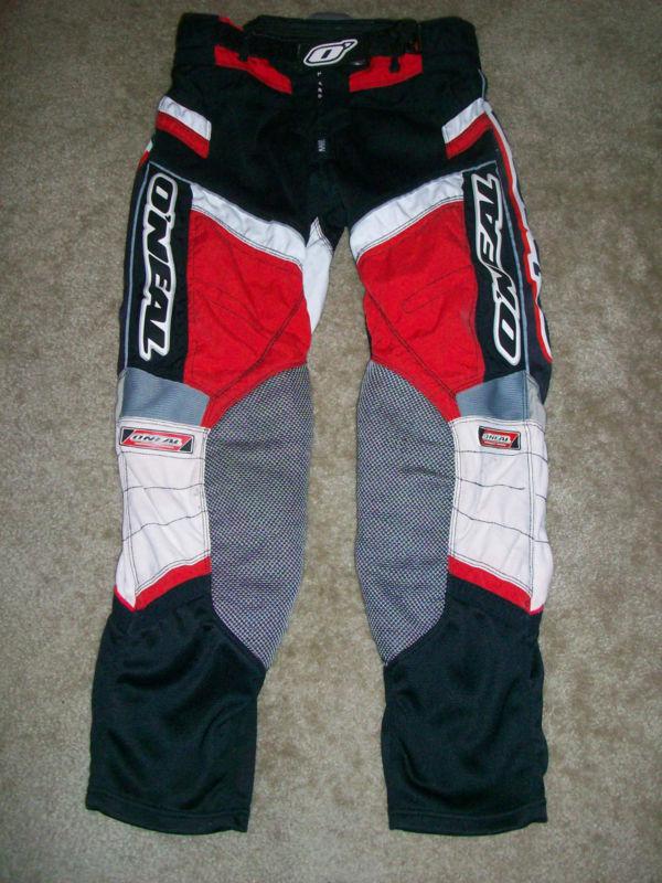 Oneal racing motocross pants size 30 oneal red motocross pants nice!