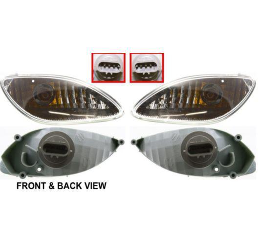 Ford escort 98-03 pair set left & right side marker corner lights lamps