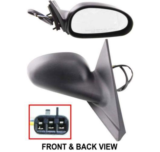 New passengers power side view mirror glass housing assembly 99-04 ford mustang