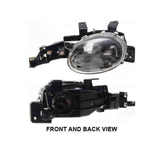 95-99 dodge neon left head light lamp assembly replacement driver side l/h new