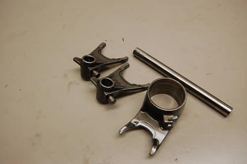 Ka kawasaki ex500 ex 500 1987 transmission shift forks