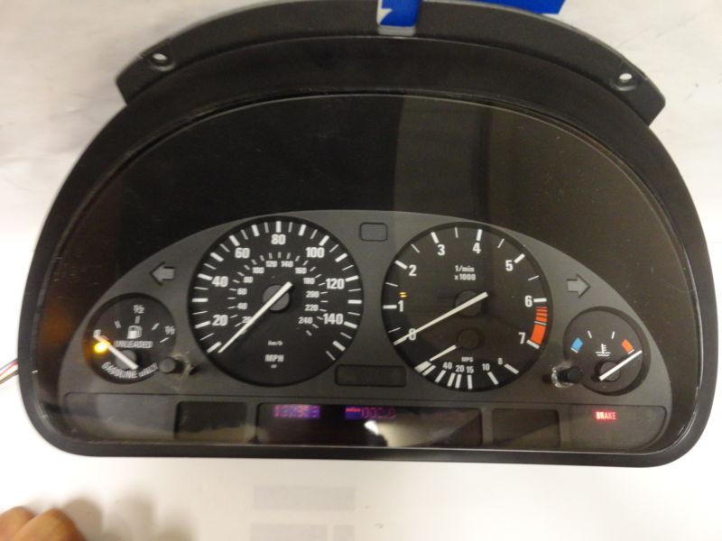 2003 bmw 530i e39   instrument cluster 122k  miles speedometer