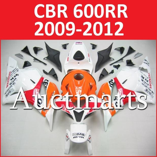 Fit honda 09 10 11 12 cbr600rr cbr 600 rr 2009 2010 2011 2012 fairing kit n10 a0