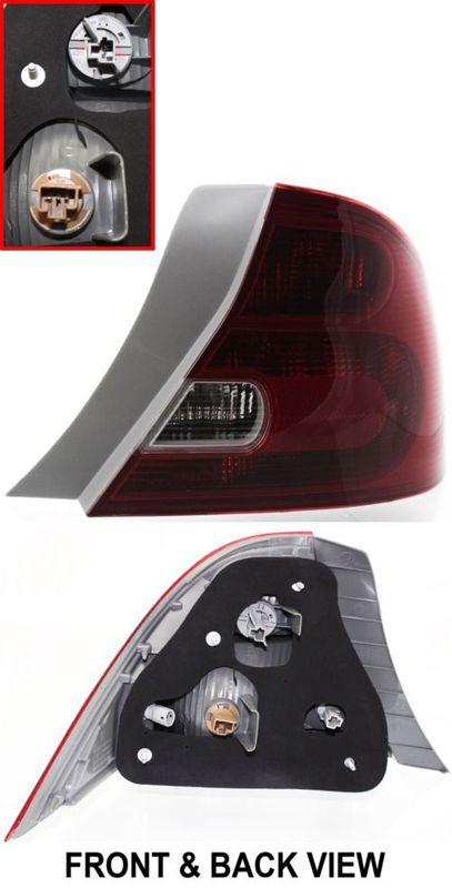 Tail light brake lamp rear assembly passenger's right side rh