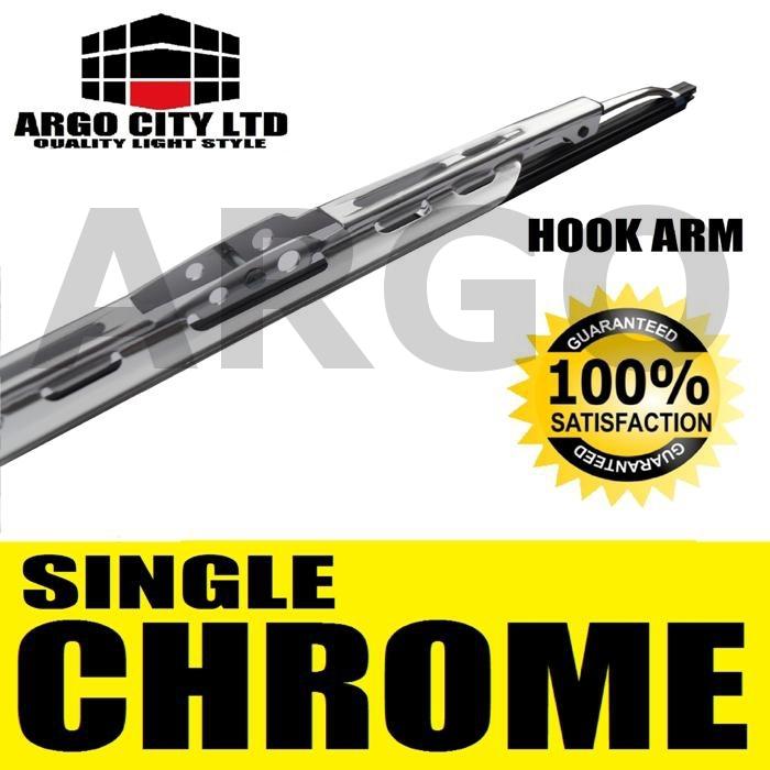 Chrome wiper blade peugeot 106 107 206 207 307 308 309