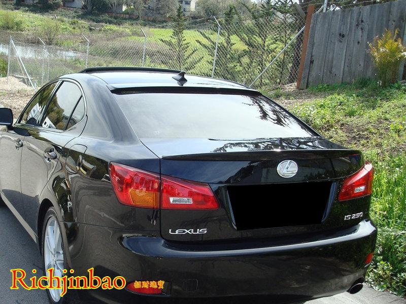 Painted code 1g0 oe style trunk spoiler for lexus is220d is250 is350 2006 2011 ♠