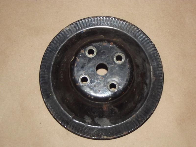 1970's mercruiser water pump pulley - 165 hp - good & useable