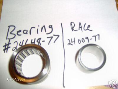 Harley sportster pinion bearings & race engine (275