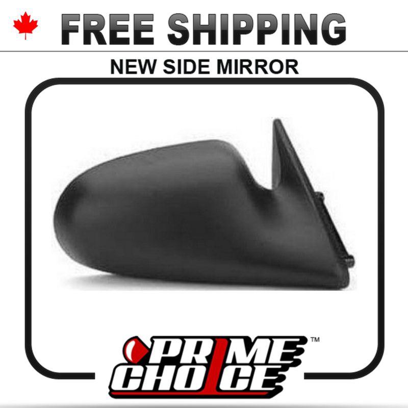 New manual passengers side view door mirror