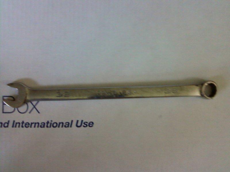 Snap on box end 3/8 wrench oex12b