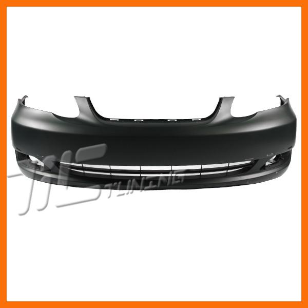 05-08 toyota corolla s/sport/xrs front bumper cover w/spoiler hole 06 07