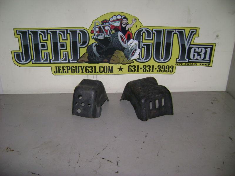 Jeep cj  stock 6cyl  motor mount brackets l&r for 4.2 frame side