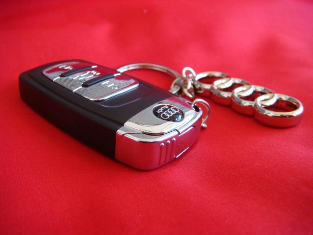  audi keychain keyfob flashlight jet flame lighter  new item  usa  fast !