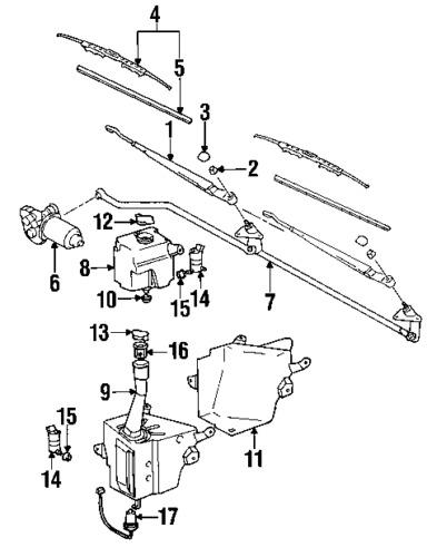 Toyota 8536502010 genuine oem factory original washer pump packing