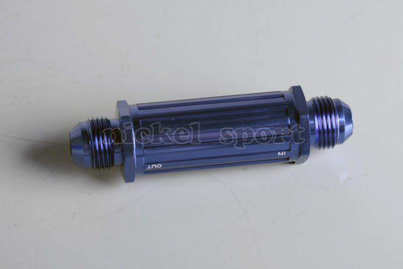 An-6 an6 blue billet fuel filter 30 micron