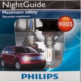 Philips 9005 night guide headlight bulbs high-beam pack of 2 9005ngs2