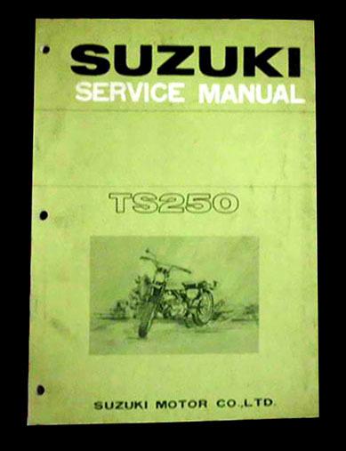 1969-70 suzuki ts250 250cc savage ts 250 repair manual